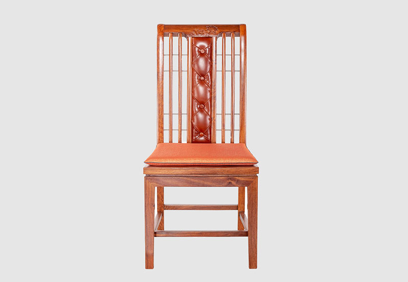 钦州芙蓉榭中式实木餐椅效果图
